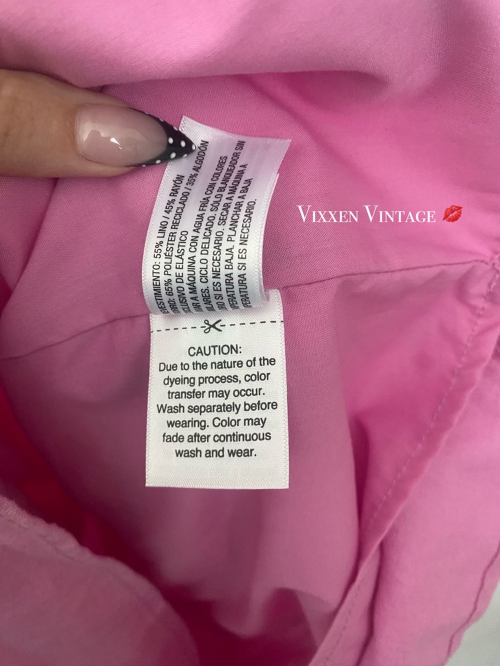 UNIVERSAL THREAD 'LINEN MIDI SUNDRESS' IN PINK - Picture 7 of 7